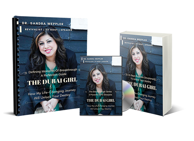 Dr. Sandra Weppler Promo Item Set for Dubai Girl Book